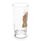 ハルイロ雑貨店　suzuri支店のパンケーキプレート Long Sized Water Glass :left