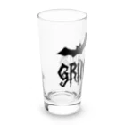 GRIMWORKSのGRIMBATS logo-1 Black Long Sized Water Glass :left