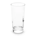 hamuevoの86白×クロ Long Sized Water Glass :left