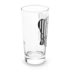 みつまめこshopのストライプ犬 Long Sized Water Glass :left