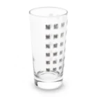 屋根裏部屋の魚へんの漢字(黒文字) Long Sized Water Glass :left