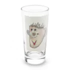 えんどうの25年前に描いたぱぱとまま Long Sized Water Glass :left