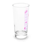 ソルトの部屋着のさくらんぼラベンダーギンガム Long Sized Water Glass :left