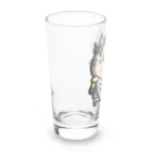 ひよこ男爵とまだむにゃんのにゃえさる (まだむにゃん) Long Sized Water Glass :left