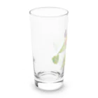 KidsArtの【子どもの絵】クリスマスツリー Long Sized Water Glass :left