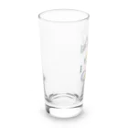 クリーンパンサーのグッズショップのクリーンパンサー5周年記念デザインです。 Long Sized Water Glass :left