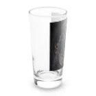 キッチンファラオの黒猫デザイン☆ Long Sized Water Glass :left