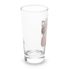 砂川うにょんの見返りたぬ Long Sized Water Glass :left