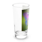 ミラくまの綺麗な蝶 Long Sized Water Glass :left