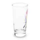 堀越ヨッシーのお店（SUZURI支店）のピエロと遊ぼう Long Sized Water Glass :left