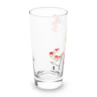 MUGEN ARTの紅葉に緋連雀　小原古邨 Long Sized Water Glass :left