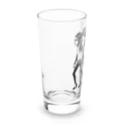 イラストレーターこたけゆか 公式オリジナルグッズのHEY LADIES!  Long Sized Water Glass :left