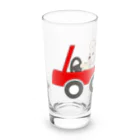 しらたまのドライブきなこ　オープンカー Long Sized Water Glass :left