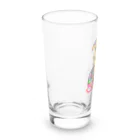 ぷむぷむの頭土間さん Long Sized Water Glass :left