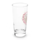 キャラメル色のメルちゃんのホイップクリーム猫ちゃん Long Sized Water Glass :left