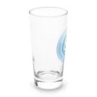 miyakojima_baseのグローバルドローンフライト協会ロゴ Long Sized Water Glass :left