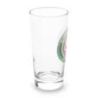 miyakojima_baseのグローバルドローンフライト協会ロゴ Long Sized Water Glass :left