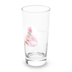 idumi-artの白うさぎ　matrixバージョン Long Sized Water Glass :left