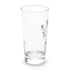 あけびの癒しのハチワレ猫さん Long Sized Water Glass :left