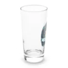 テクテクと。イラスト部のキムンカムイくん Long Sized Water Glass :left