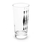 IOST_Supporter_CharityのIOSTバーサスデザイン(白黒シリーズ) Long Sized Water Glass :left