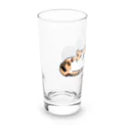 保護ねこカフェ もりねこのふたばちゃん&べべちゃん Long Sized Water Glass :left