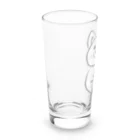 乾杯待ちのぶたの乾杯待ちのぶた　カラーver. Long Sized Water Glass :left