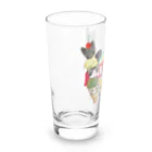 みきぞーん｜保護猫 ミッキー画伯と肉球とおともだちのmuchaguraainima ice Long Sized Water Glass :left