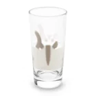 Coral Pea -フクロモモンガブリーダー-のフクモモ愛好会。(のぺっとクリミノ) Long Sized Water Glass :left