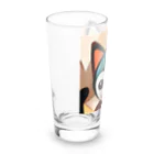T2 Mysterious Painter's ShopのMysterious Cat Long Sized Water Glass :left