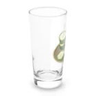 OKRAzucchiniのきゅうりの浅漬け Long Sized Water Glass :left