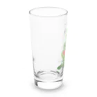 chicodeza by suzuriの雨の日のカエルタワー Long Sized Water Glass :left