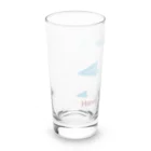 soraの紙飛行機に乗った猫のさぶろう Long Sized Water Glass :left