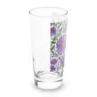 _Anzu_homedecorのフローラル　紫 Long Sized Water Glass :left