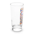 米農家の絵描きのガラス玉たち Long Sized Water Glass :left