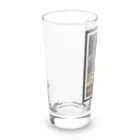 R&N Photographyのカトリーナとポインセチア花｜死者の日・日本のカトリーナ Long Sized Water Glass :left