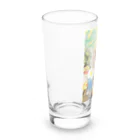 柴犬グッズ専門店 あられ堂の柴犬　真夏のリゾート001 Long Sized Water Glass :left