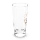 sarichamshopのイタグレのウィンク Long Sized Water Glass :left