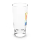 サウナの洋服屋さんの水風呂気持ち良い Long Sized Water Glass :left