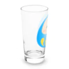 うさのこの青だるま Long Sized Water Glass :left