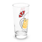 ゆちのへやのビールジョッキで乾杯！イラスト Long Sized Water Glass :left