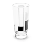 PyriteDesignのアンテナ3本【日用品】【横幅いっぱい】【デザイン色：黒】 Long Sized Water Glass :left