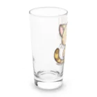 MarchenCatののほほんネコさん【まいぽん】 Long Sized Water Glass :left