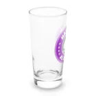 ken_ikedaの腹巻きアザラシ君(紫) Long Sized Water Glass :left