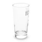 jsprintstudioのレトロゲームすたいるキュンです。黒文字Ver. Long Sized Water Glass :left