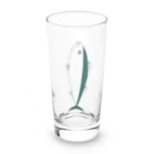 スキマ産業のさかな(透過) Long Sized Water Glass :left