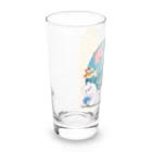 熊活のすゝめの熊活のすゝめ　夏くまver Long Sized Water Glass :left