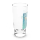 kitaooji shop SUZURI店のはねをかわかす Long Sized Water Glass :left