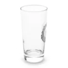 切り絵工房ジンのグッズ店のアルマジロトカゲ Long Sized Water Glass :left