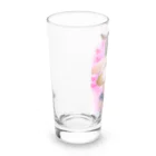 amamoemomoのケモ耳女の子ちゅきちゅきグッズ Long Sized Water Glass :left